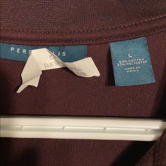 Cotton/poly pullover half-zip - Picture 2 of 6